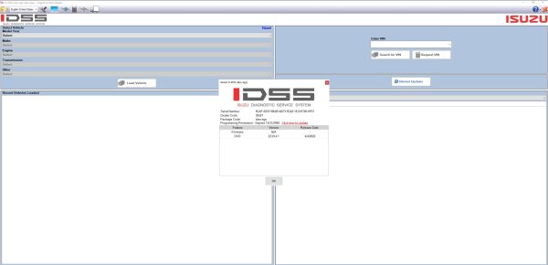 Isuzu Global Export G IDSS 04.2022 Service System Diagnostic Software 1