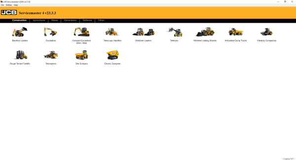 JCB ServiceMaster4 04.2023 V23.3.3 Diagnosis Program 2
