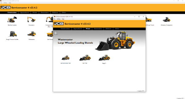 JCB ServiceMaster4 05.2023 V23.4.2 Diagnostic Software 13