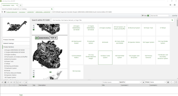 John Deere Hitachi Parts ADVISOR 05.2023 Spare Parts Catalog Offline 5