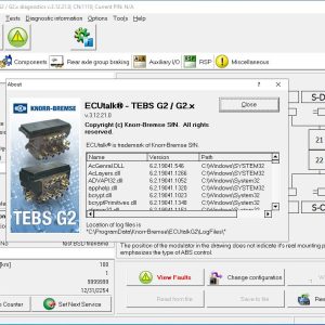 KNORR BREMSE ECUTALK DIAGNOSTIC SYSTEM 2.5.11 1