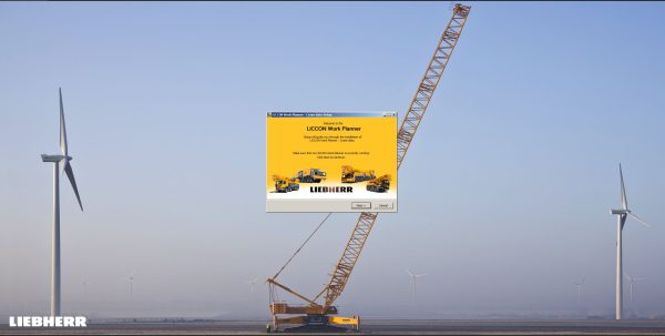 Liebherr LICCON Universal Work Planner V6.23 07.2023 LR 12500 1.0 2500 Ton 1