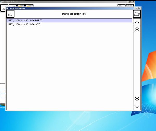 Liebherr LICCON Universal Work Planner V6.23 07.2023 LRT 1100 2.1 100 Ton 2