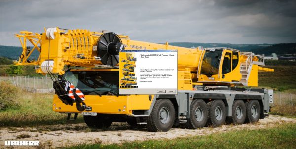 Liebherr LICCON Universal Work Planner V6.23 07.2023 LTM 1150 5.3 1150 Ton 1 1
