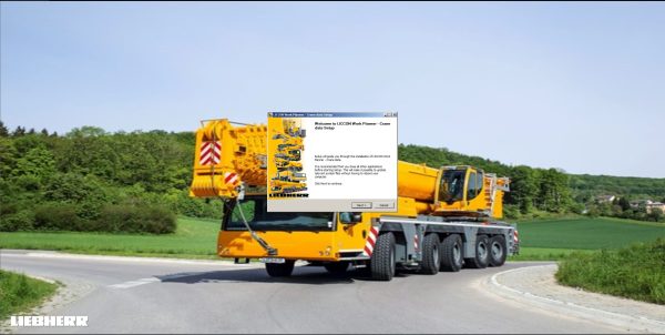 Liebherr LICCON Universal Work Planner V6.23 07.2023 LTM 1250 5.1 250 Ton 1