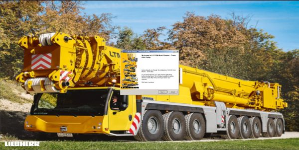 Liebherr LICCON Universal Work Planner V6.23 07.2023 LTM 1650 8.1 650 Ton 1