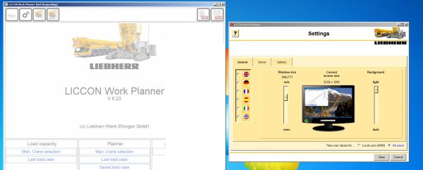 Liebherr LICCON Universal Work Planner V6.23 6 6