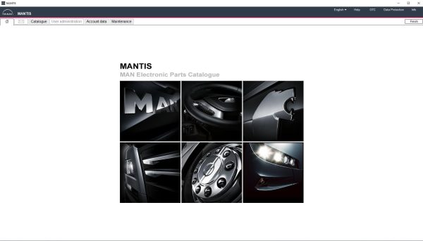 MAN MANTIS EPC v706 05.2023 Electronic Parts Catalog 1