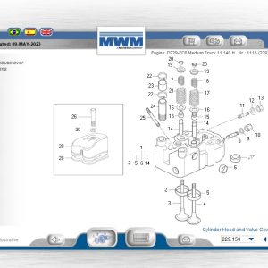 MWM Motores Diesel EPC 05.2023 Spare Parts Catalogue 5