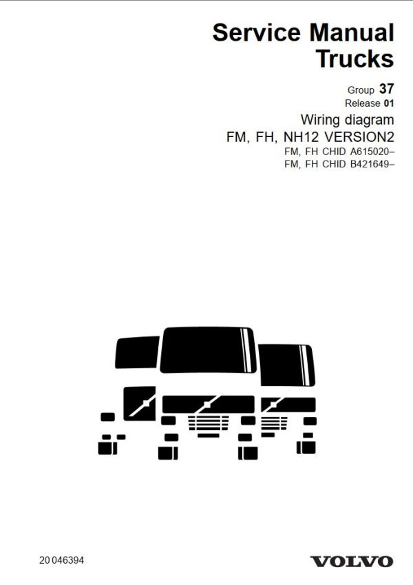 Volvo Truck FM FH NH12 Wiring Diagram 1