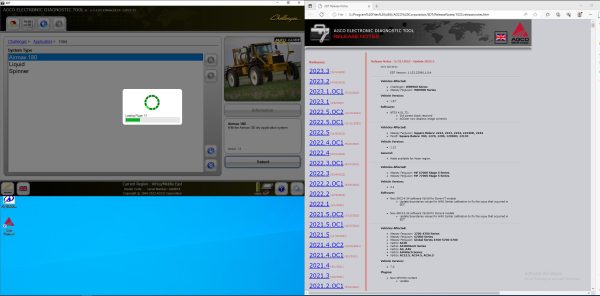 AGCO EDT Electronic Diagnostic Tool 06.2023 Diagnostic Software 2