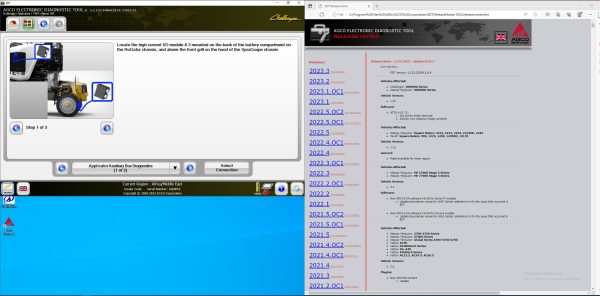 AGCO EDT Electronic Diagnostic Tool 06.2023 Diagnostic Software 3