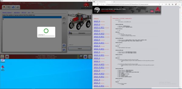AGCO EDT Electronic Diagnostic Tool 06.2023 Diagnostic Software 4