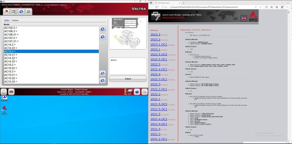 AGCO EDT Electronic Diagnostic Tool 06.2023 Diagnostic Software 7