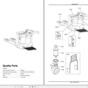 BT Forklift LPE200 Quality Parts EN SV DE FR
