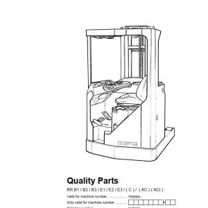 BT Forklift RRB1 to RRACi Quality Parts EN SV DE FR