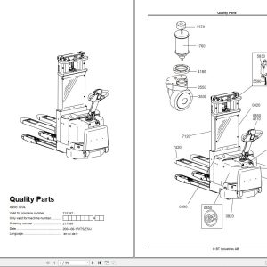 BT Forklift SWE120L Quality Parts EN SV DE FR