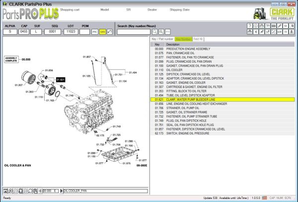 Clark ForkLift Parts Pro Plus EPC v538 06.2023 Spare Parts Catalog 5