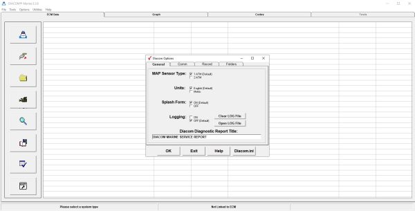 DIACOM Marine 3.3.8 2023 Diagnostic Software 2