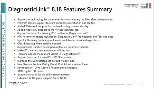 Detroit Diesel Diagnostic Link DDDL 8.18 Professional Level 101010 2023 2 1