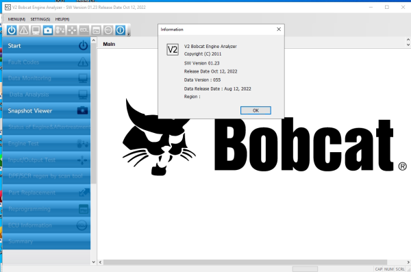 Doosan Diagnostic Tool 2022 v2 bobcat 10.2022