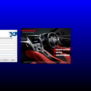 HONDA EPC GENERAL 07.2023 SPARE PARTS CATALOG DVD 1