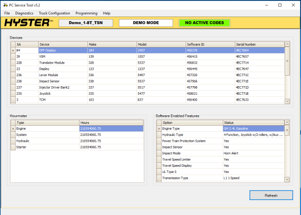 Hyster PC Service Tool v5.2 2023 Diagnostic Software 5