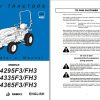 Iseki Tractors 2.35 GB Parts Manual Operators Manual 1