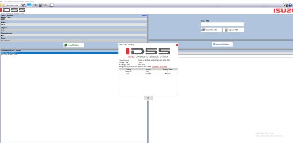 Isuzu Global Export G IDSS 06.2023 Service System Diagnostic Software 5