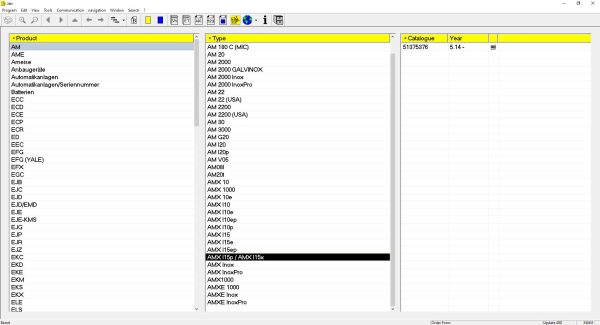 JUNGHEINRICH JETI ForkLift ET v4.37 Updated 498 07.2023 Spare Parts Catalog 8 2