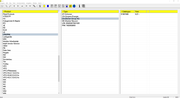 JUNGHEINRICH JETI ForkLift ET v4.37 Updated 498 07.2023 Spare Parts Catalog 8 3