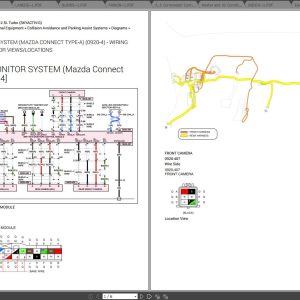 Mazda CX 9 2022 AWD L4 2.5L Turbo Electrical Wiring Diagram 1