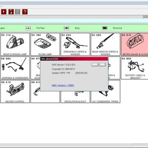 Mitsubishi MMC ASA 04.2023 General Export Europe USA Japan Spare Parts Catalog Vmware 14457b056428580f5