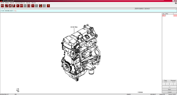 Mitsubishi MMC ASA Update 05.2023 General Europe USA Japan Spare Parts Catalog 8
