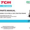 Unicarrier Forklift Claas I V Parts Catalog Service Manual 2