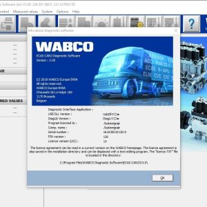 WABCO TOOLBOX PLUS 13.8.0.3 ECAS CAN2 v3.00 Remote Installation 1