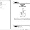 Yale Forklift NDR035EA Parts Manual C861N02569G