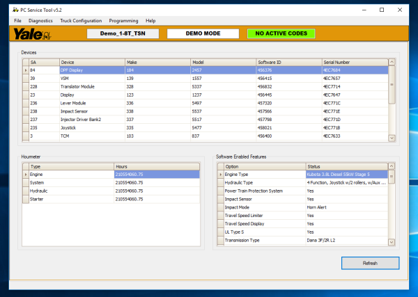 Yale PC Service Tool v5.2 2023 Diagnostic Software 10