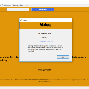 Yale PC Service Tool v5.2 2023 Diagnostic Software 4
