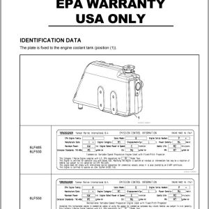 Yanmar Marine Engine 6LF485 6LF530 6LF550 Operation Manual