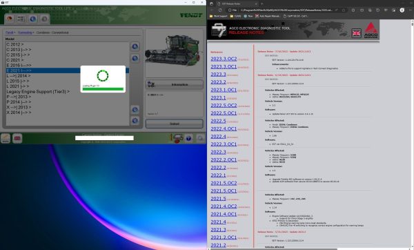 AGCO EDT V1.124.23178.1116 07.2023 Diagnostic Software 10