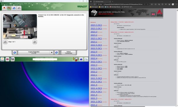 AGCO EDT V1.124.23178.1116 07.2023 Diagnostic Software 11