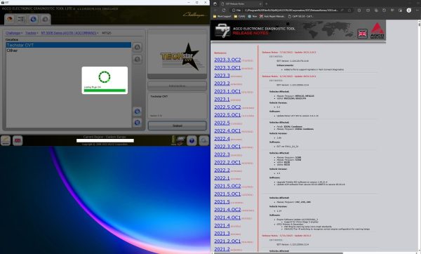 AGCO EDT V1.124.23178.1116 07.2023 Diagnostic Software 3