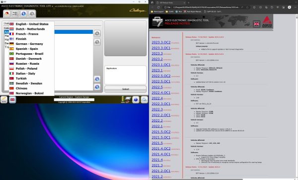 AGCO EDT V1.124.23178.1116 07.2023 Diagnostic Software 8