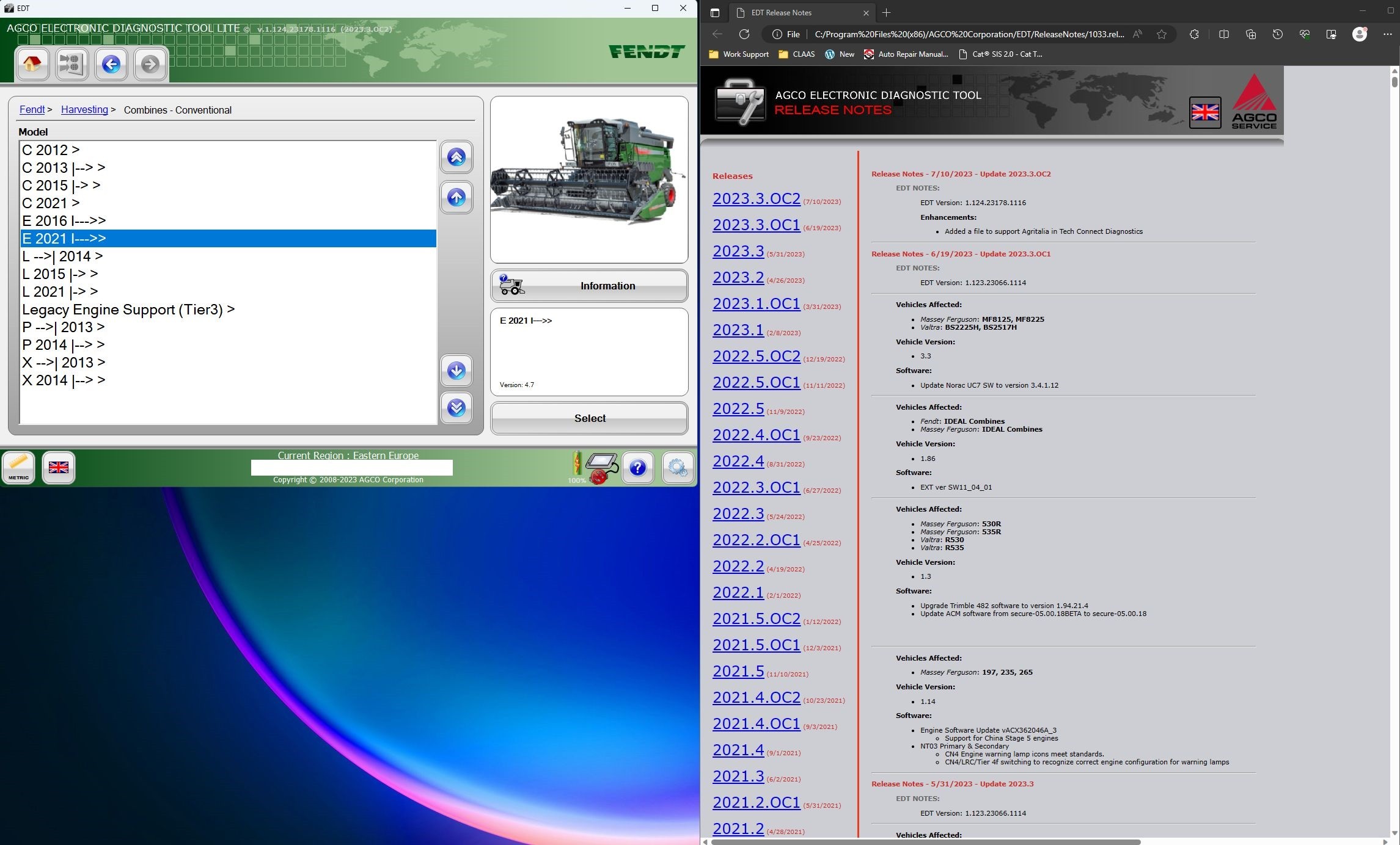 AGCO EDT V1.124.23178.1116 07.2023 Diagnostic Software 9