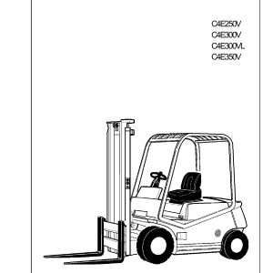 BT Forklift C4E250V to C4E350V Repair Manual