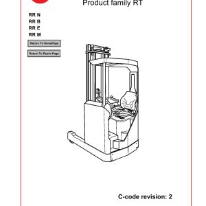 BT Forklift RR N B E M Service Manual
