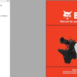 Bobcat Backhoe 8709 Operation Maintenance Manual ES