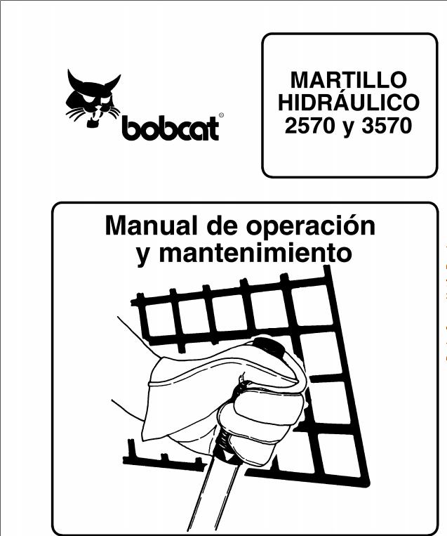Bobcat Breaker 2570 3570 Operation Maintenance Manual 6900525 ES