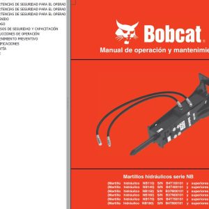 Bobcat Breaker NB110 to NB180 Operation Maintenance Manual 7357565 ES